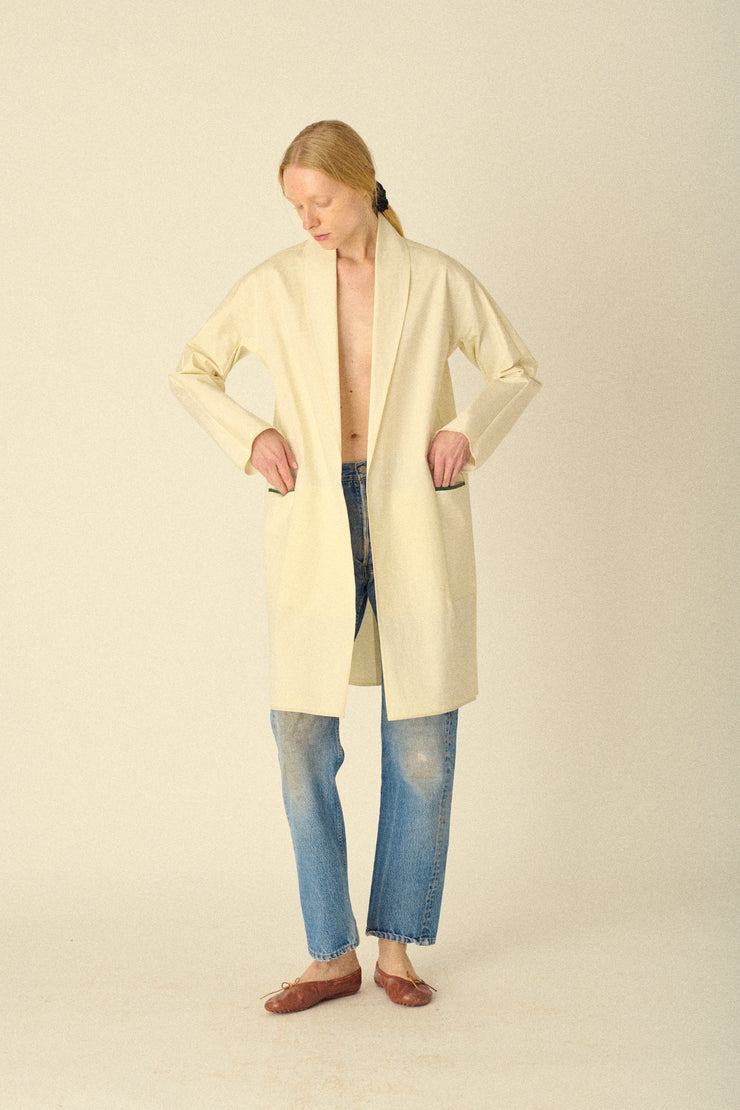 Vintage Cream Coat - Desert Vintage