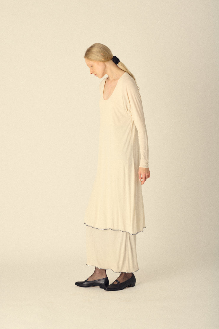 Tiered Jersey Dress - Desert Vintage