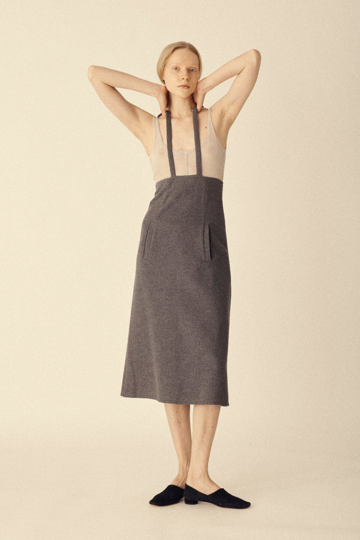 Yeohlee Wool Pinafore - Desert Vintage