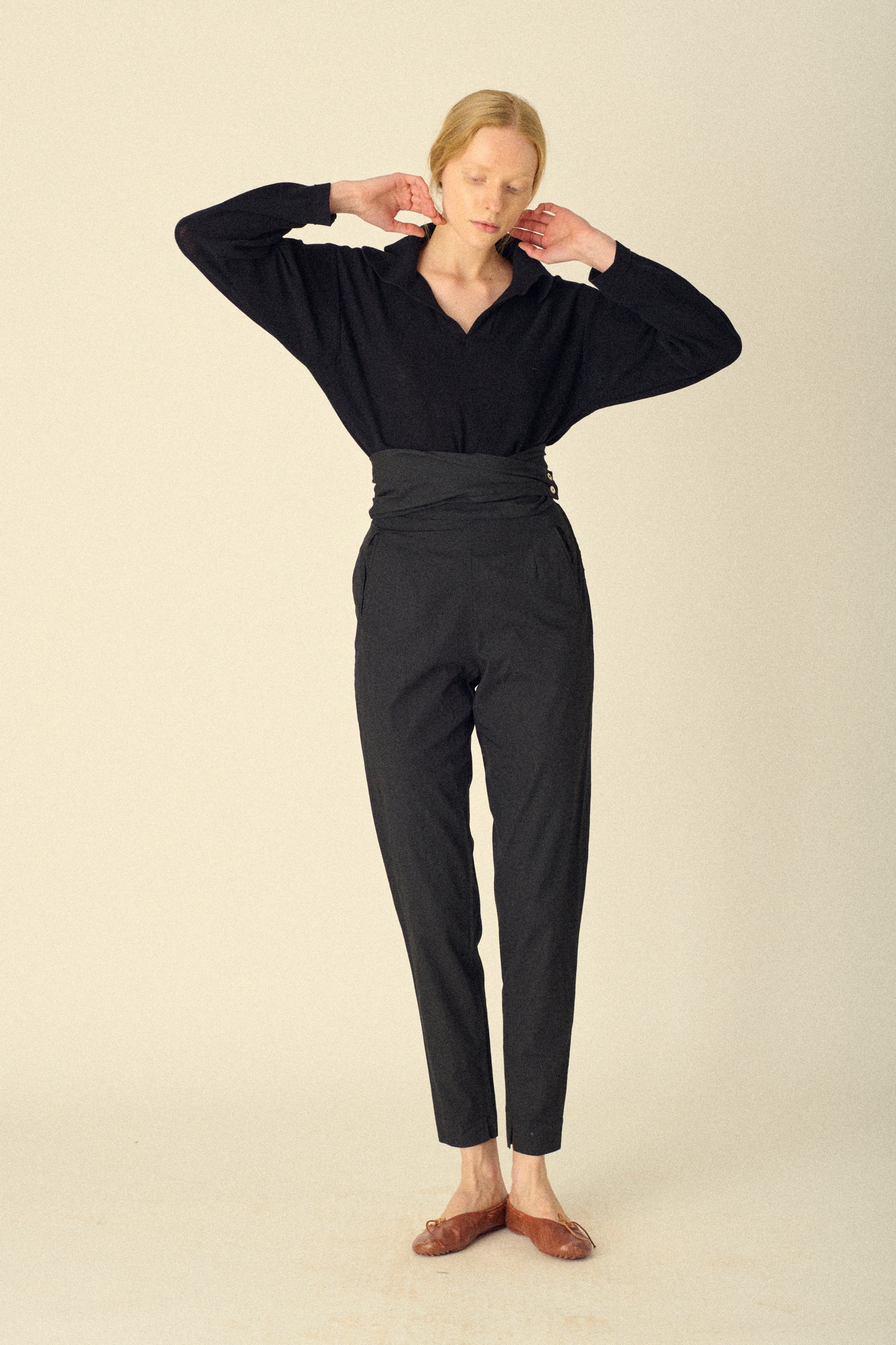 1980s Romeo Gigli Cotton Trousers - Desert Vintage