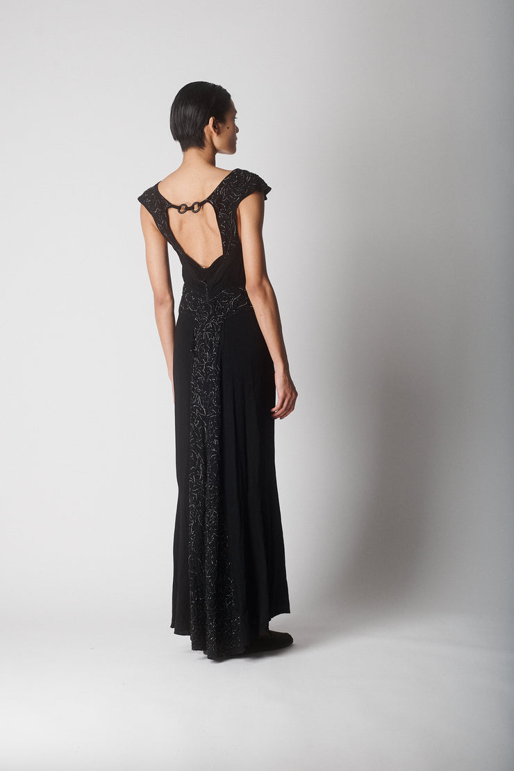 Vintage Beaded Gown - Desert Vintage