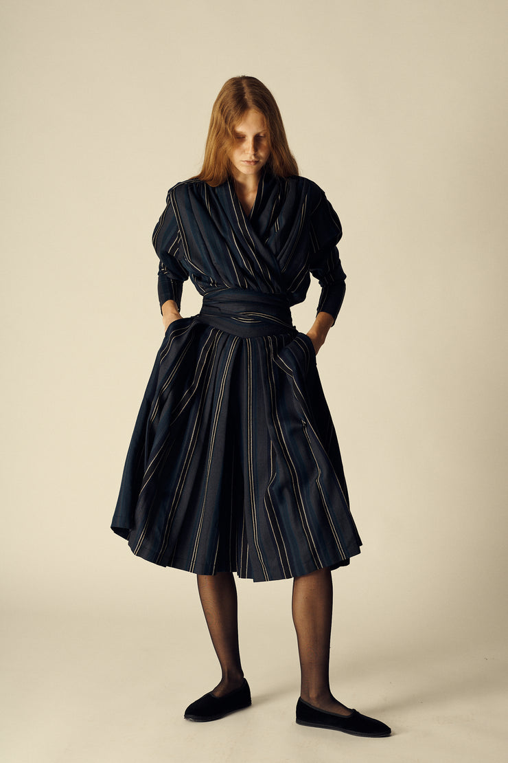 Kenzo Woven Stripe Ensemble - Desert Vintage