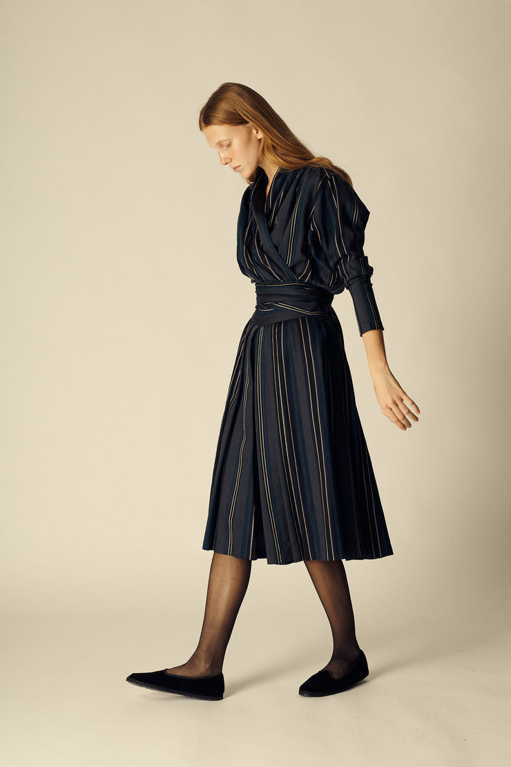 Kenzo Woven Stripe Ensemble - Desert Vintage