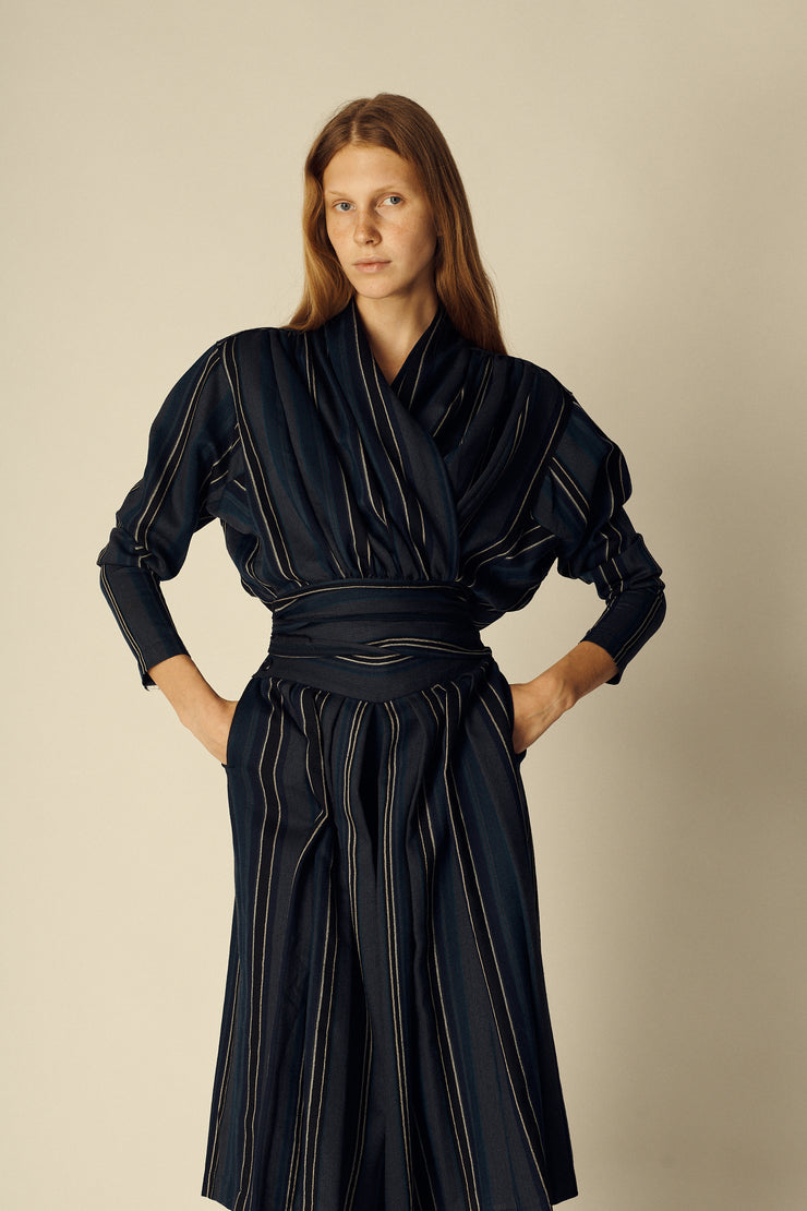 Kenzo Woven Stripe Ensemble - Desert Vintage