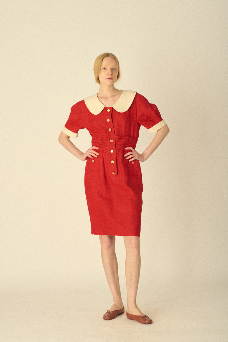 Chanel Club Collar Dress - Desert Vintage