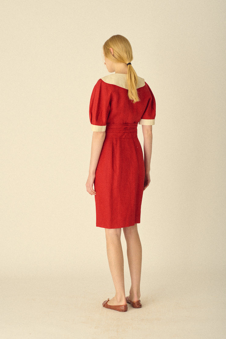 Chanel Club Collar Dress - Desert Vintage