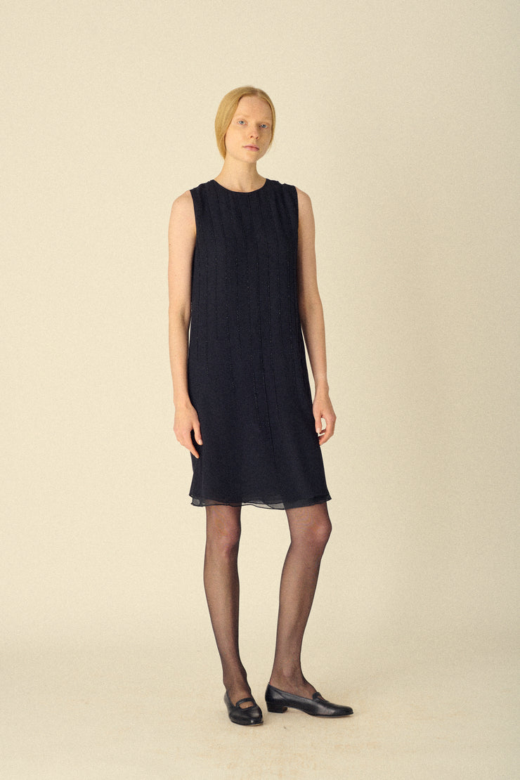 Donna Karan Silk Shift Dress - Desert Vintage