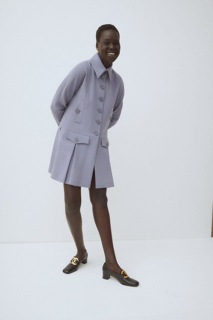 Lagerfeld Periwinkle Dress - Desert Vintage