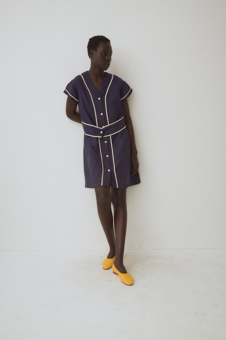 Vintage Navy Dress - Desert Vintage