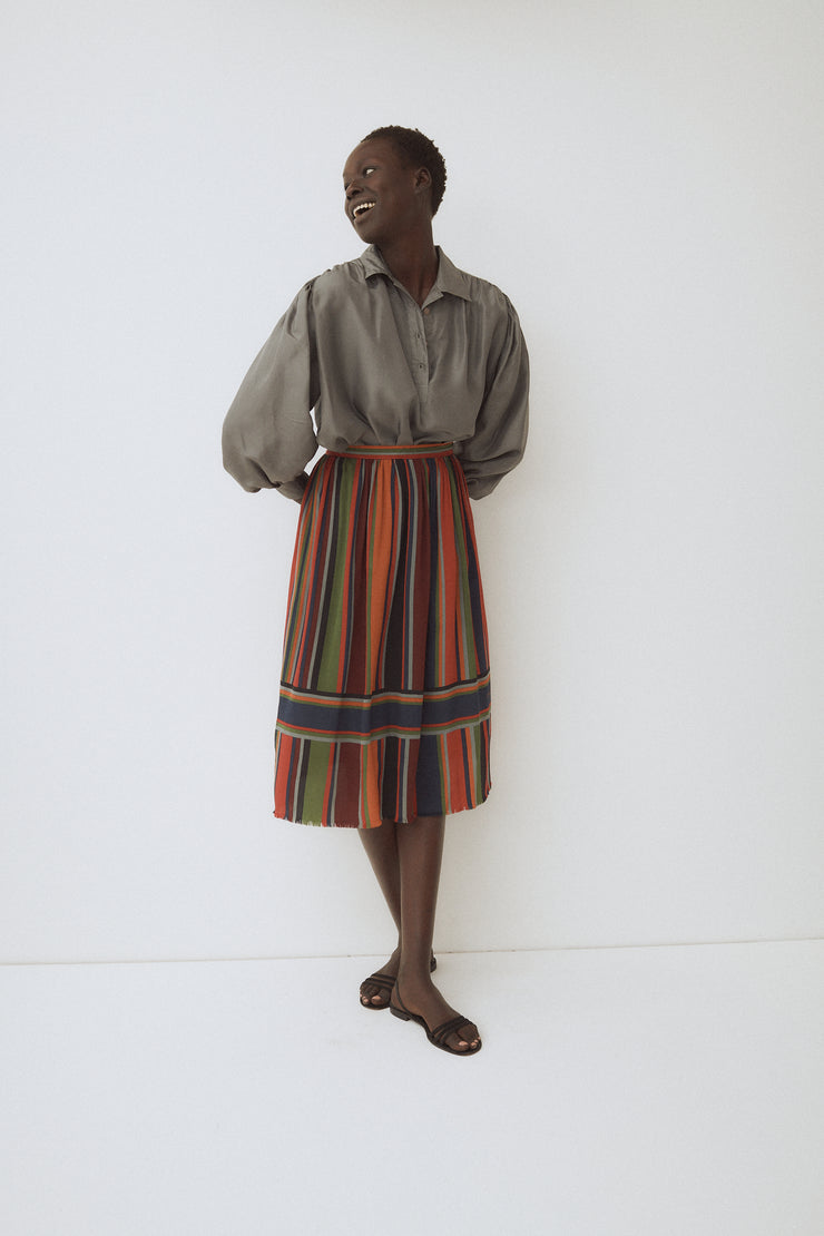 Vintage Calvin Klein Silk Skirt - Desert Vintage