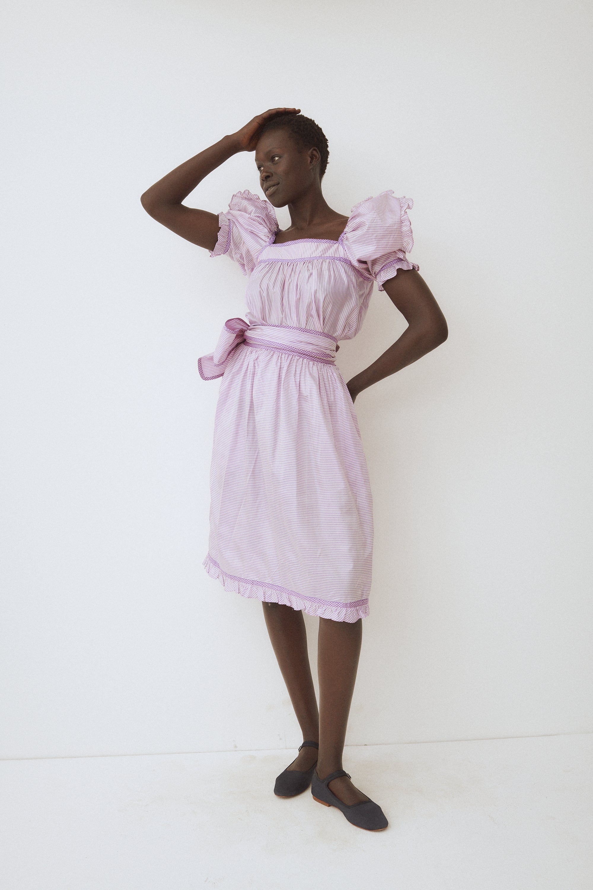 Bill Tice Lavender Stripe Set - Desert Vintage