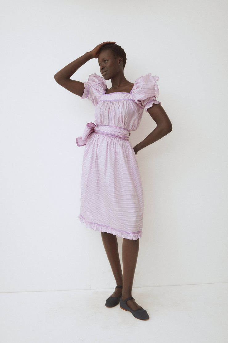 Bill Tice Lavender Stripe Set - Desert Vintage