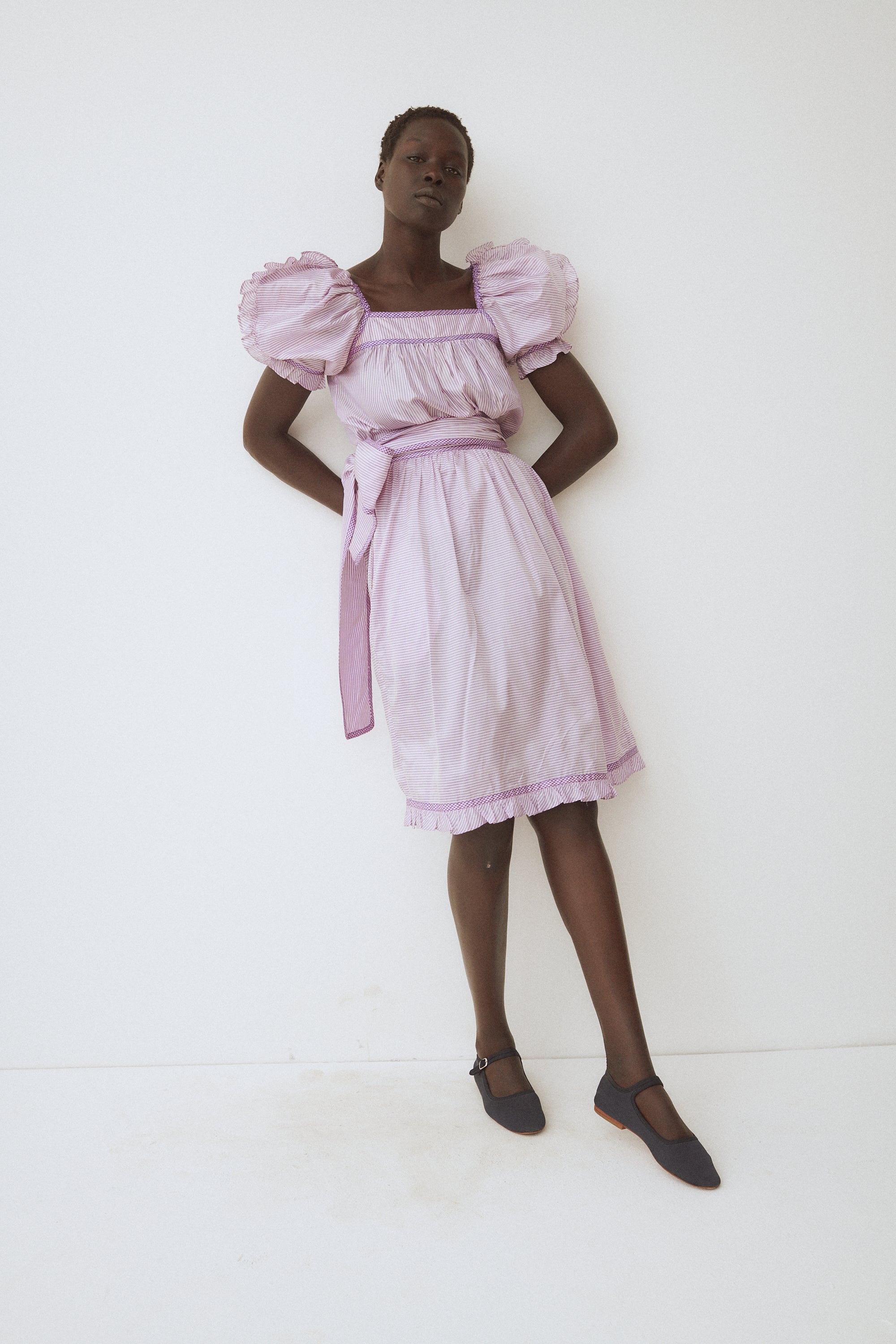 Bill Tice Lavender Stripe Set - Desert Vintage