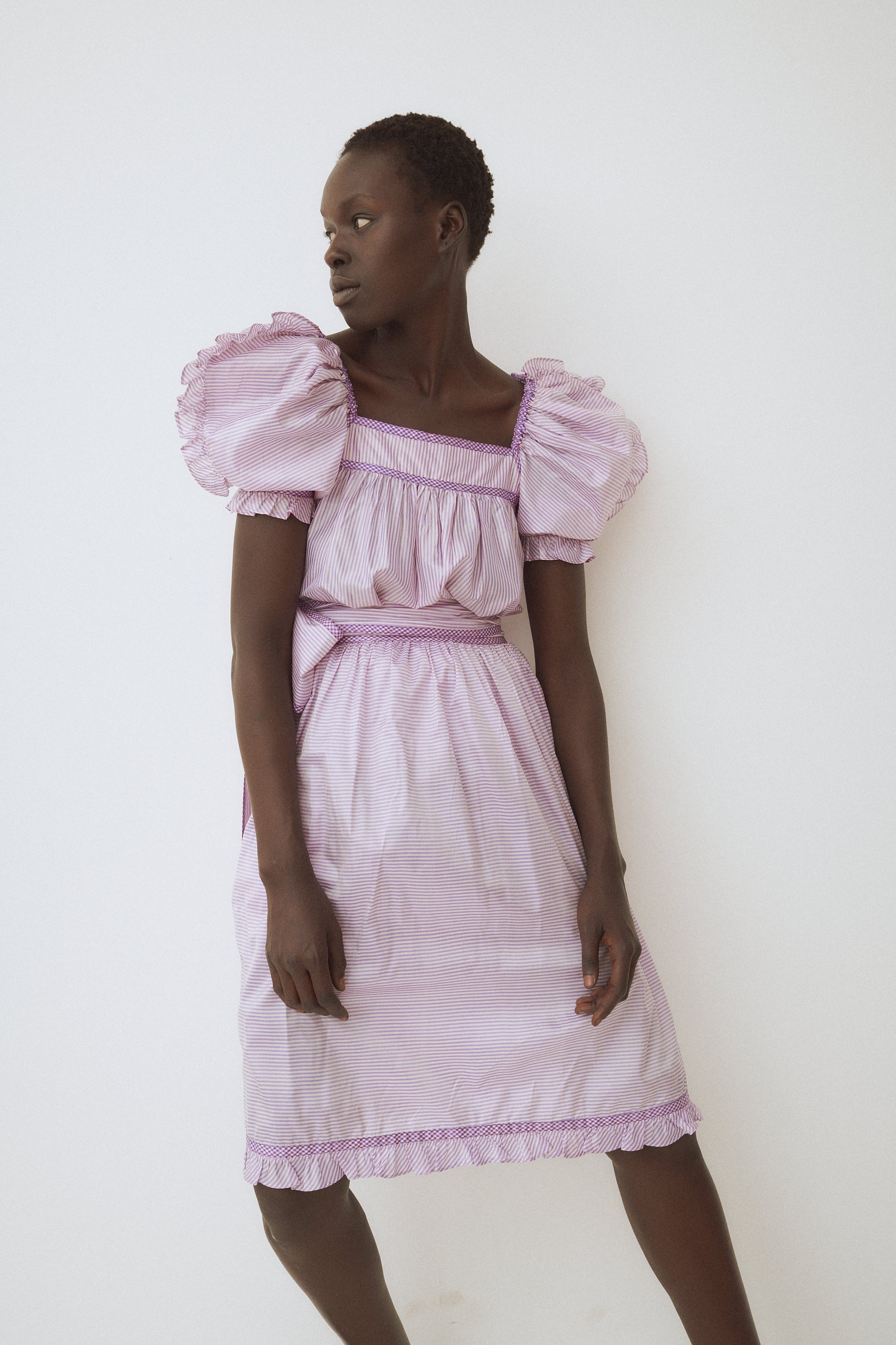 Bill Tice Lavender Stripe Set - Desert Vintage