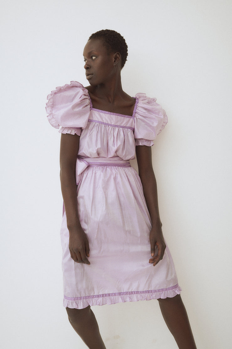 Bill Tice Lavender Stripe Set - Desert Vintage