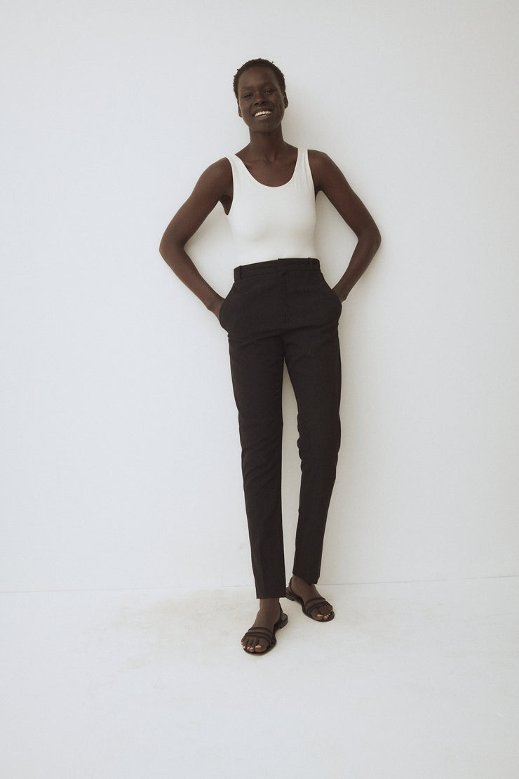 Chloé Tapered Black Trousers - Desert Vintage