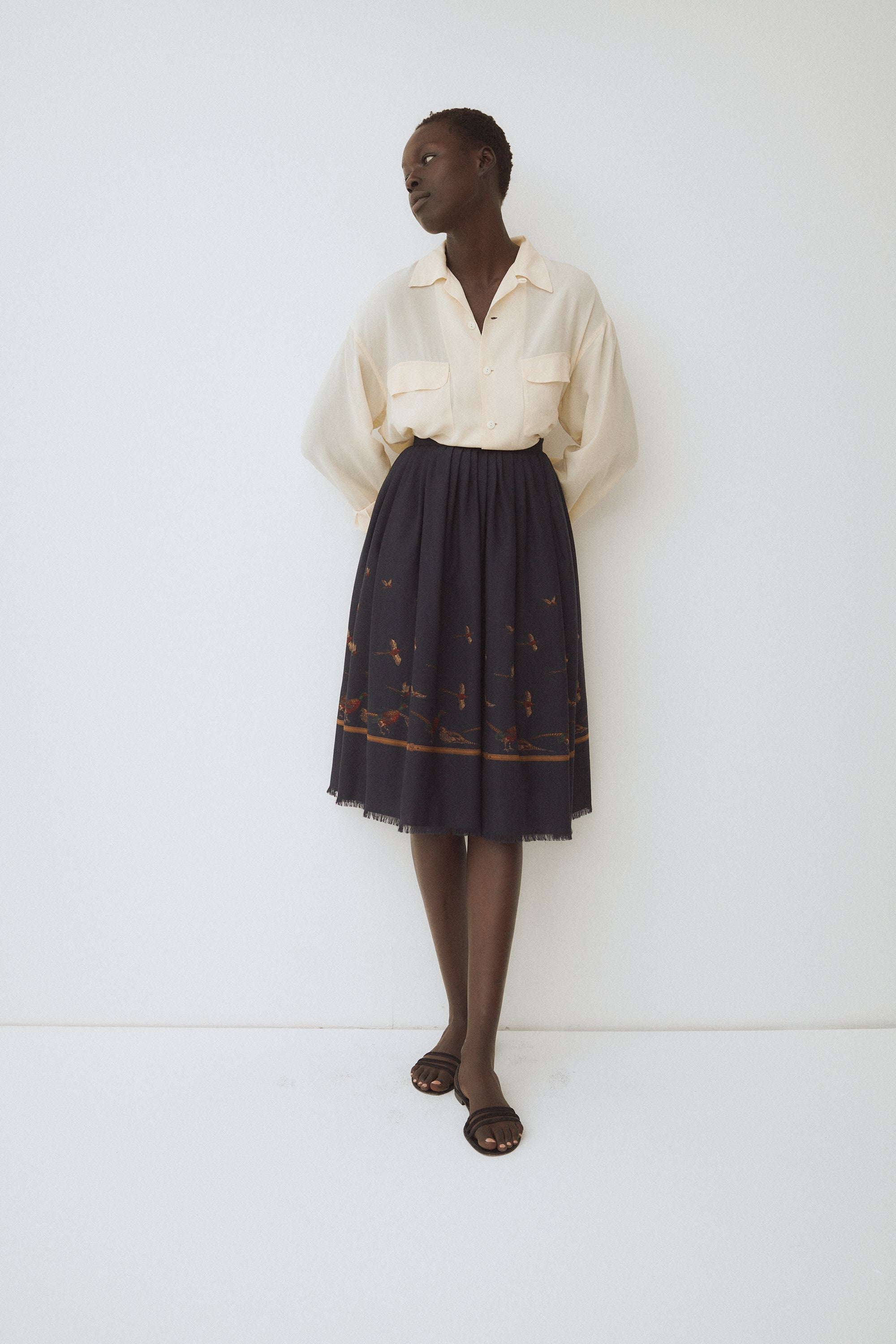 Ralph Lauren Pheasant Hunt Skirt - Desert Vintage