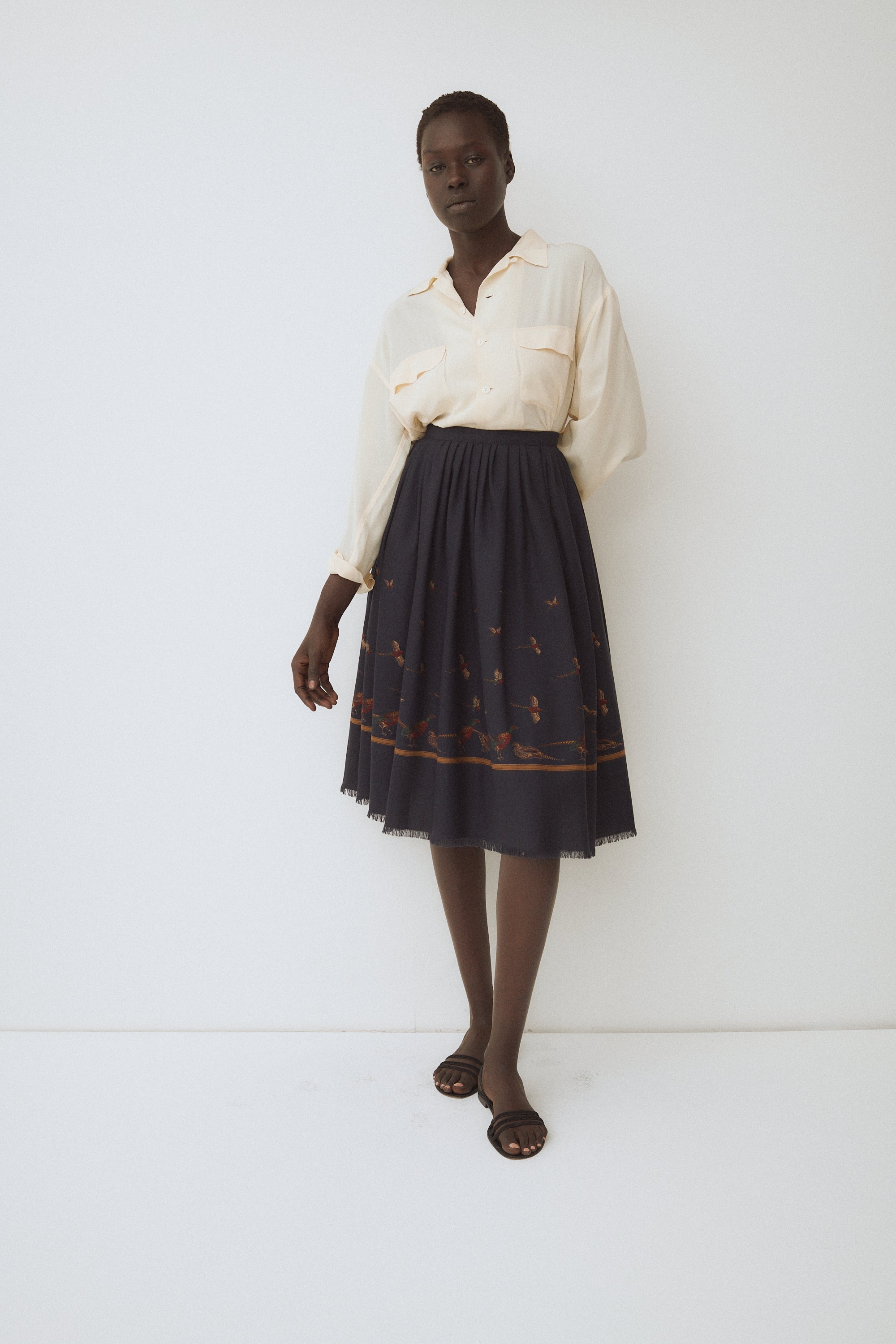 Ralph Lauren Pheasant Hunt Skirt - Desert Vintage