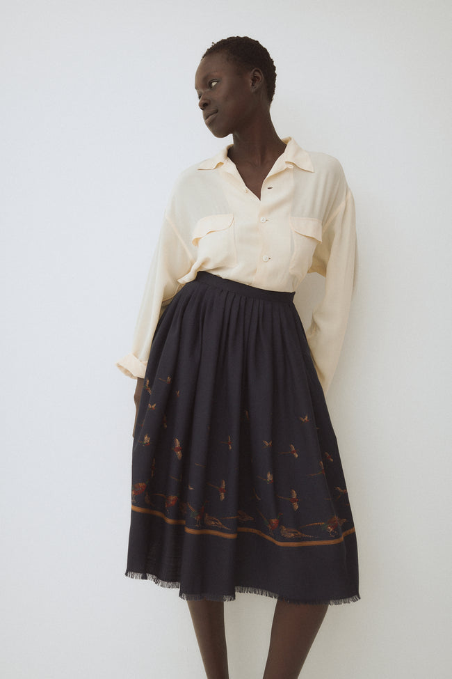 Ralph Lauren Pheasant Hunt Skirt - Desert Vintage