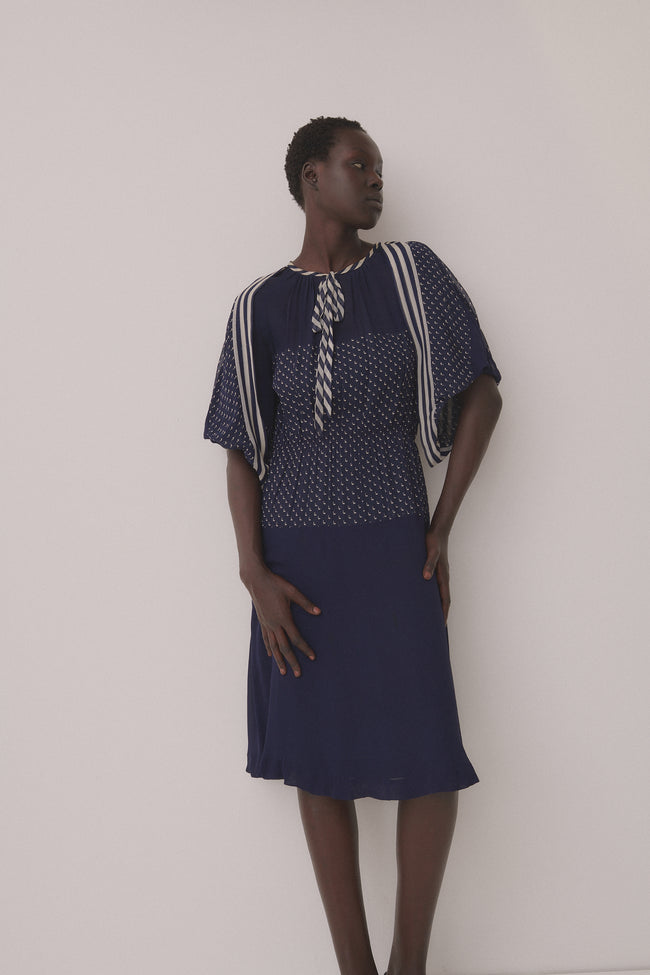 Vintage Silk Organza Dress - Desert Vintage