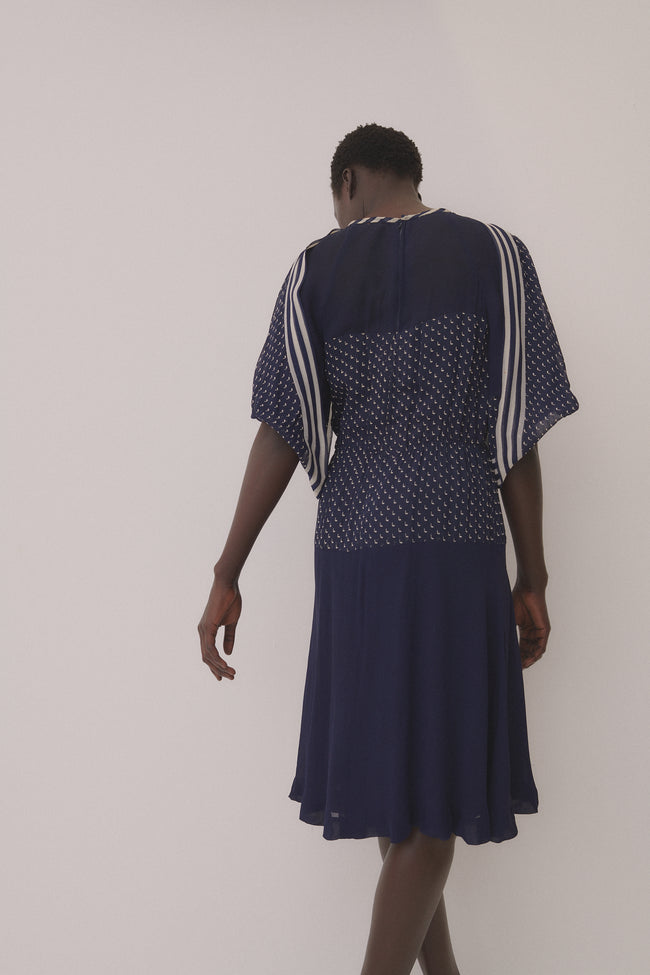 Vintage Silk Organza Dress - Desert Vintage