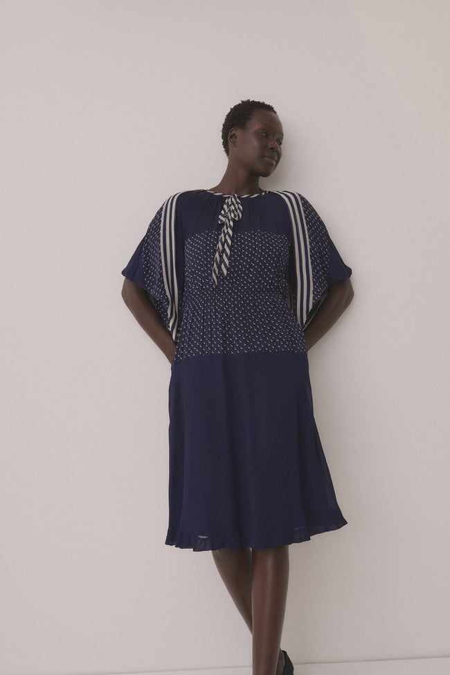 Vintage Silk Organza Dress - Desert Vintage