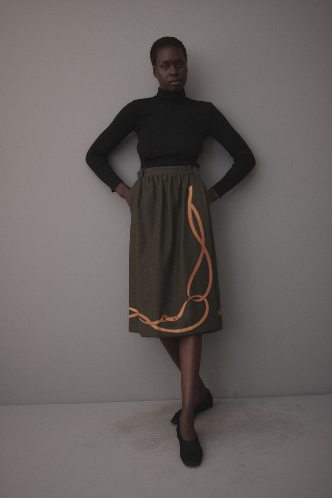 1970s Gucci Bridle Skirt - Desert Vintage