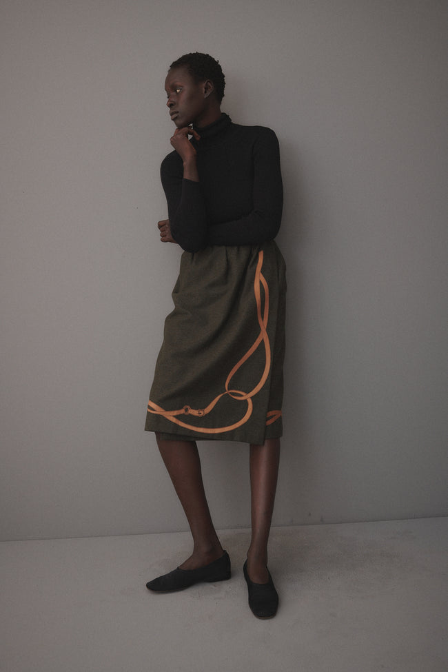1970s Gucci Bridle Skirt - Desert Vintage