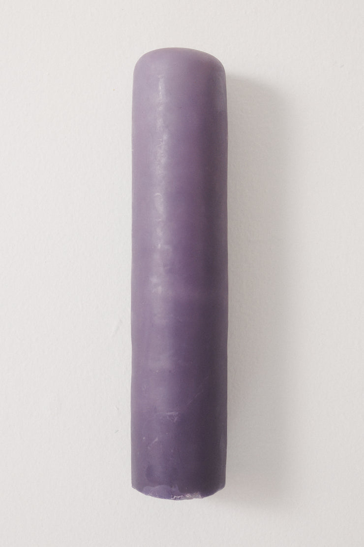 Purple Beeswax Pillar Candle - Desert Vintage