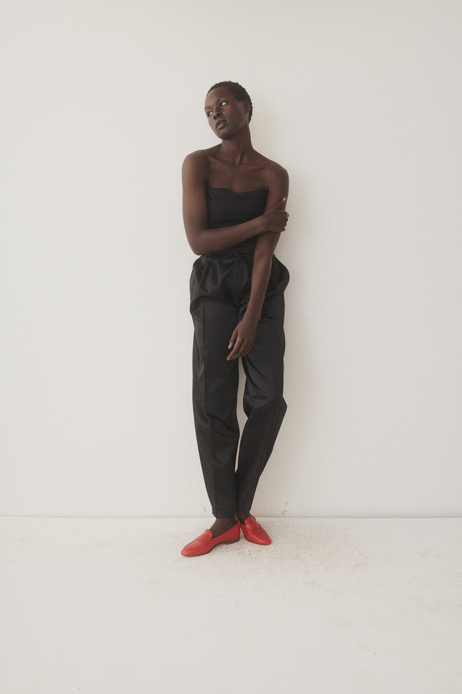 Vintage Chanel Black Corset Top - Desert Vintage