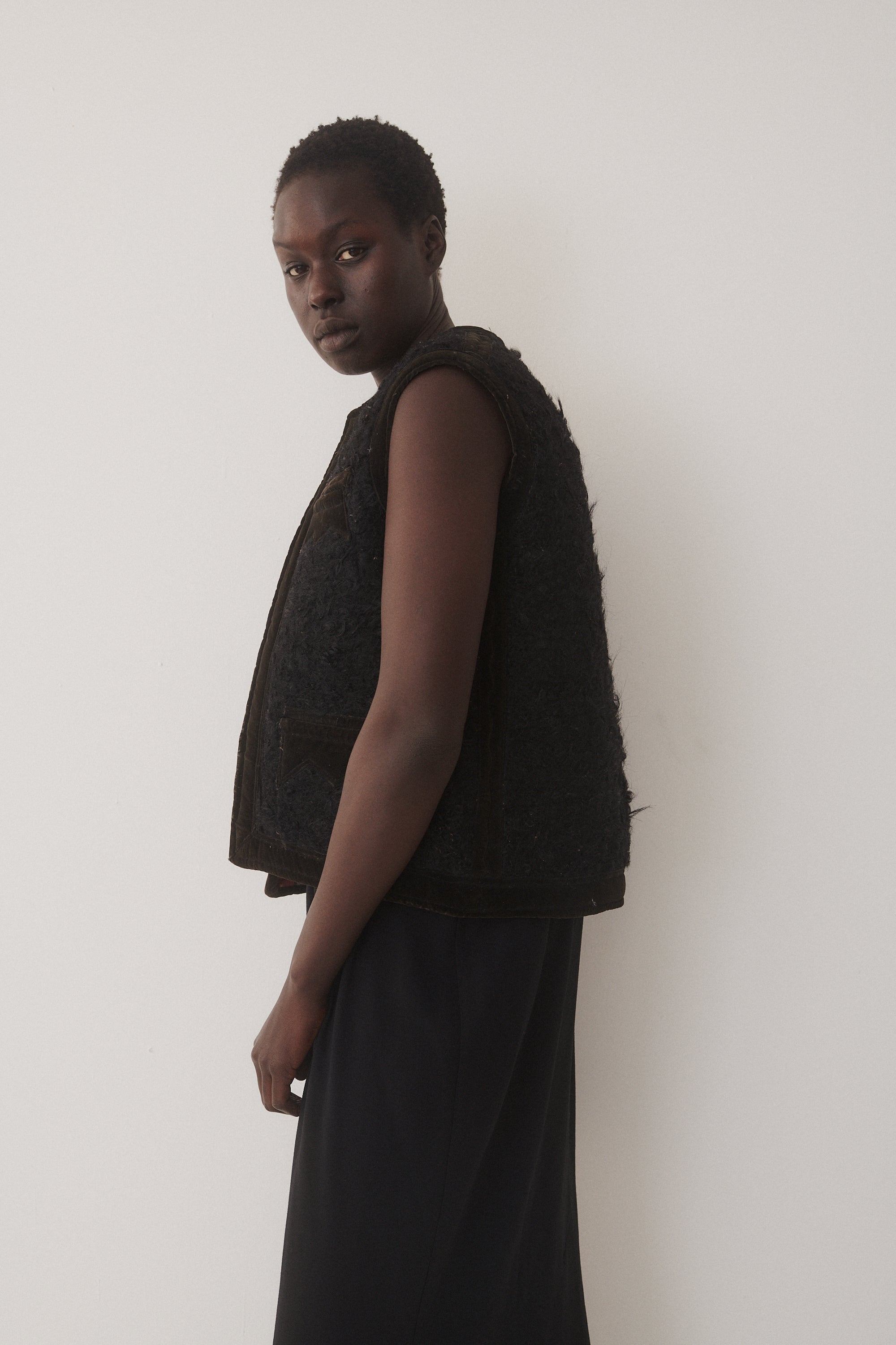 1920s Folk Vest - Desert Vintage