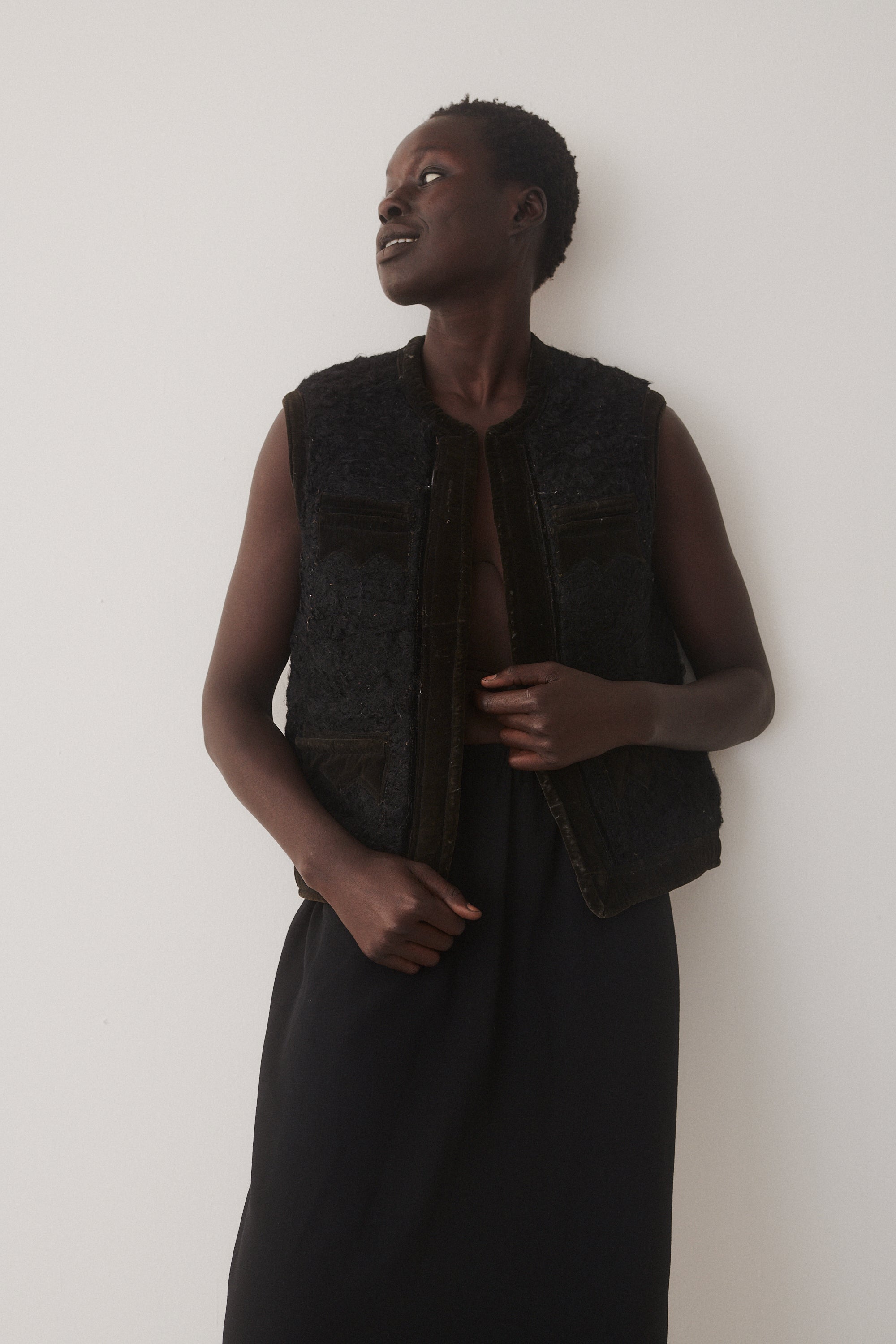 1920s Folk Vest - Desert Vintage