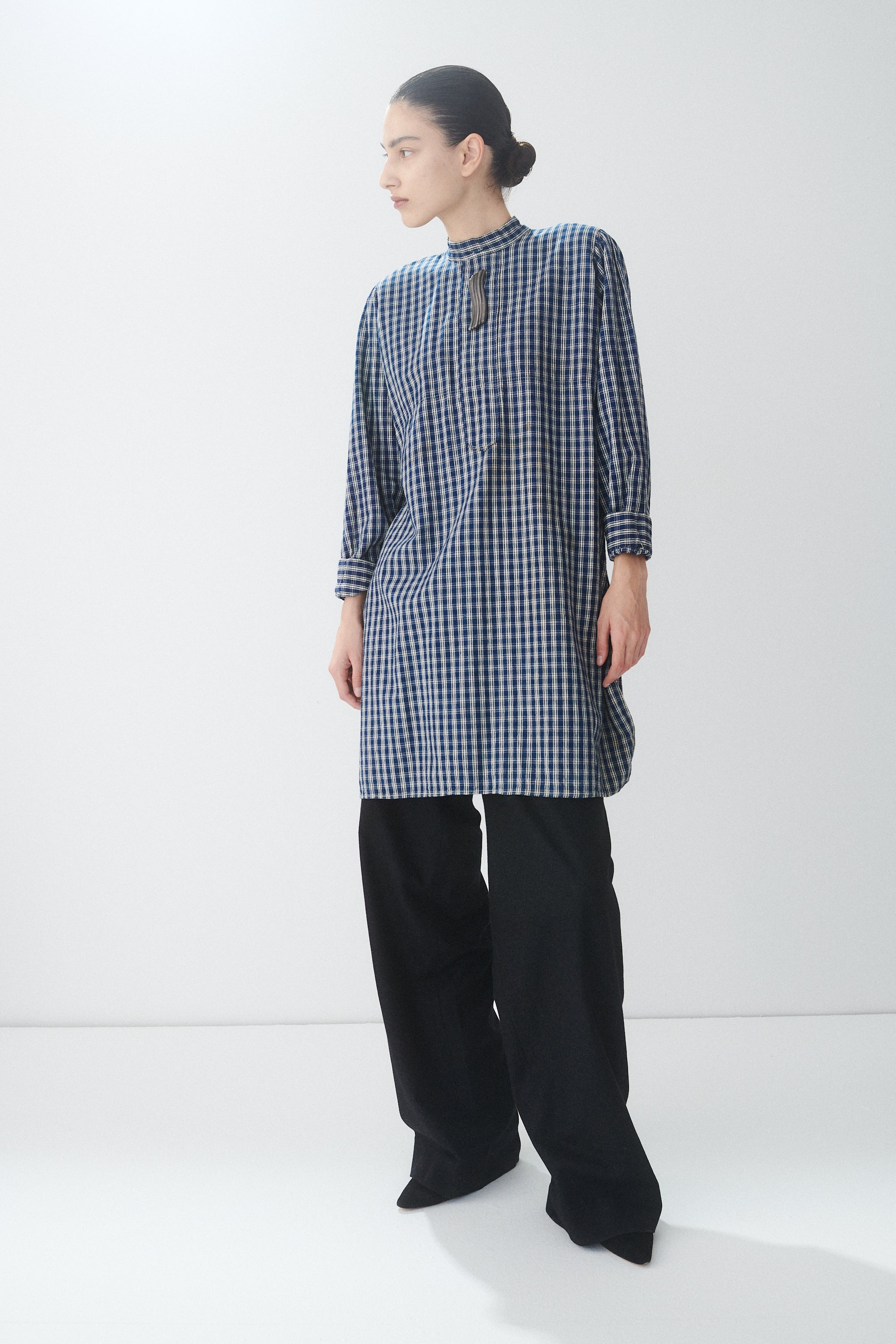 Antique Plaid Tunic - Desert Vintage