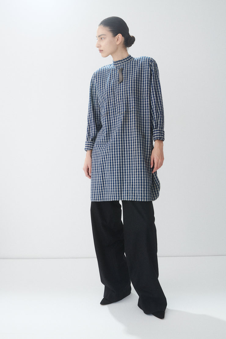 Antique Plaid Tunic - Desert Vintage