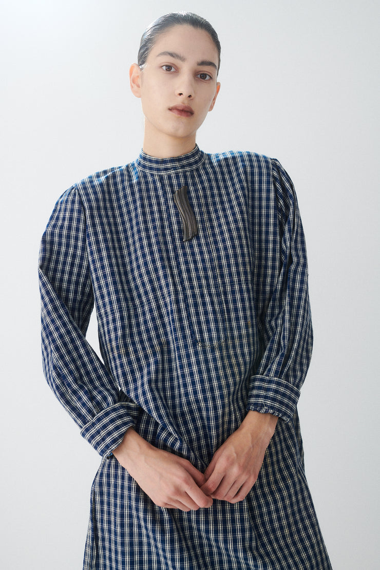 Antique Plaid Tunic - Desert Vintage