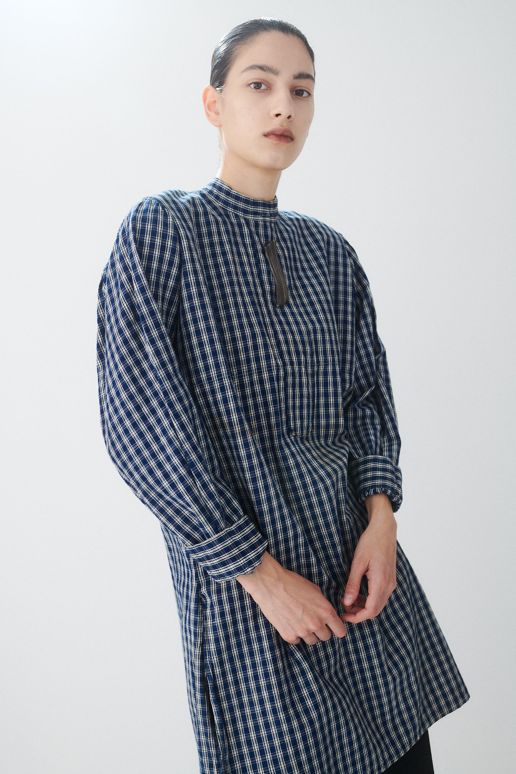 Antique Plaid Tunic - Desert Vintage