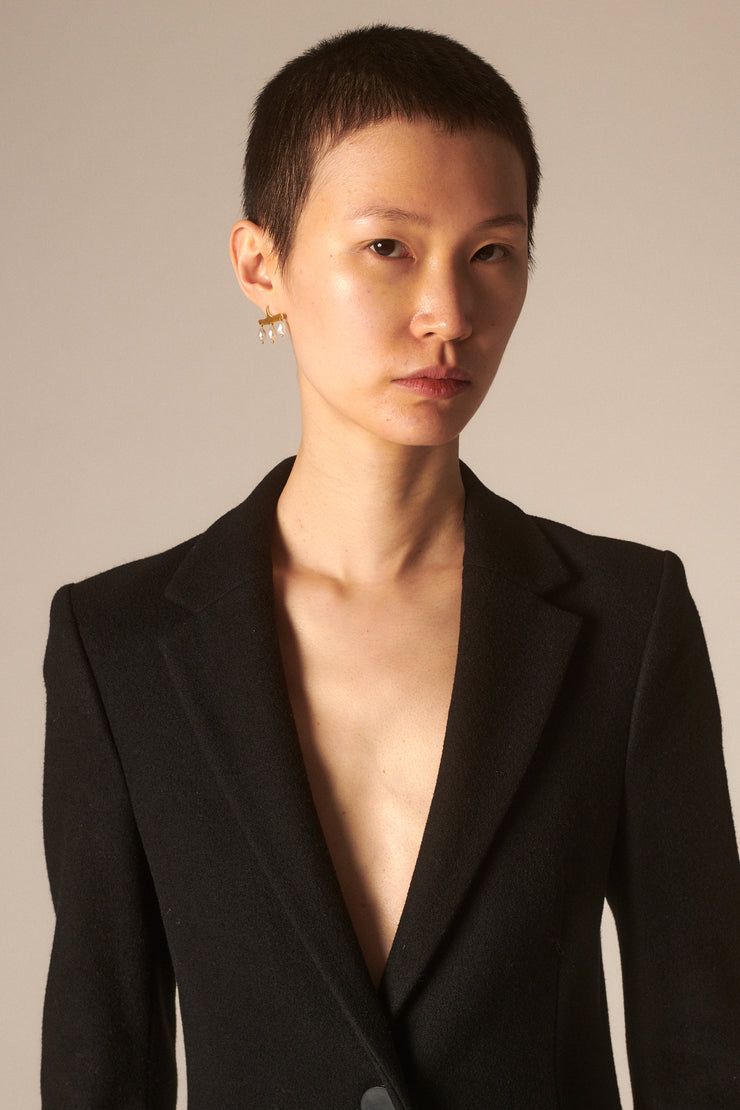 PROUNIS Keshi Pearl Syca Earrings - Desert Vintage
