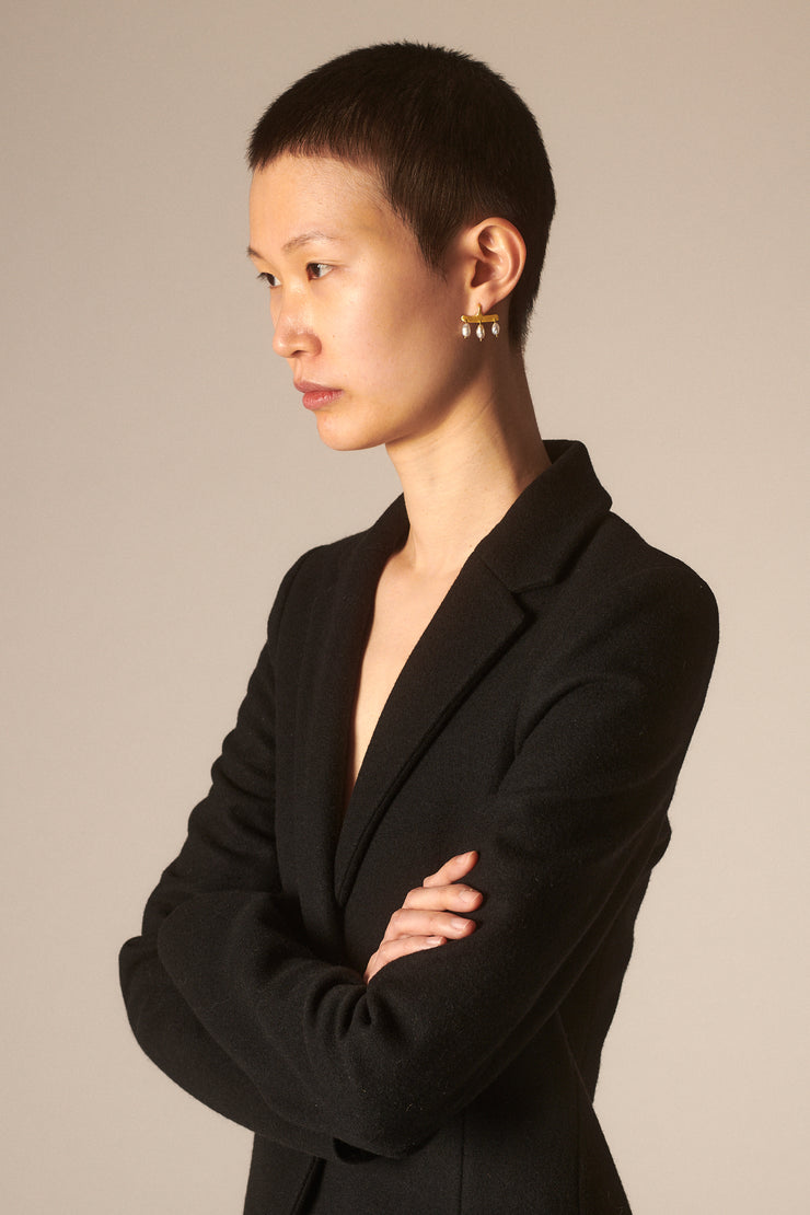 PROUNIS Keshi Pearl Syca Earrings - Desert Vintage