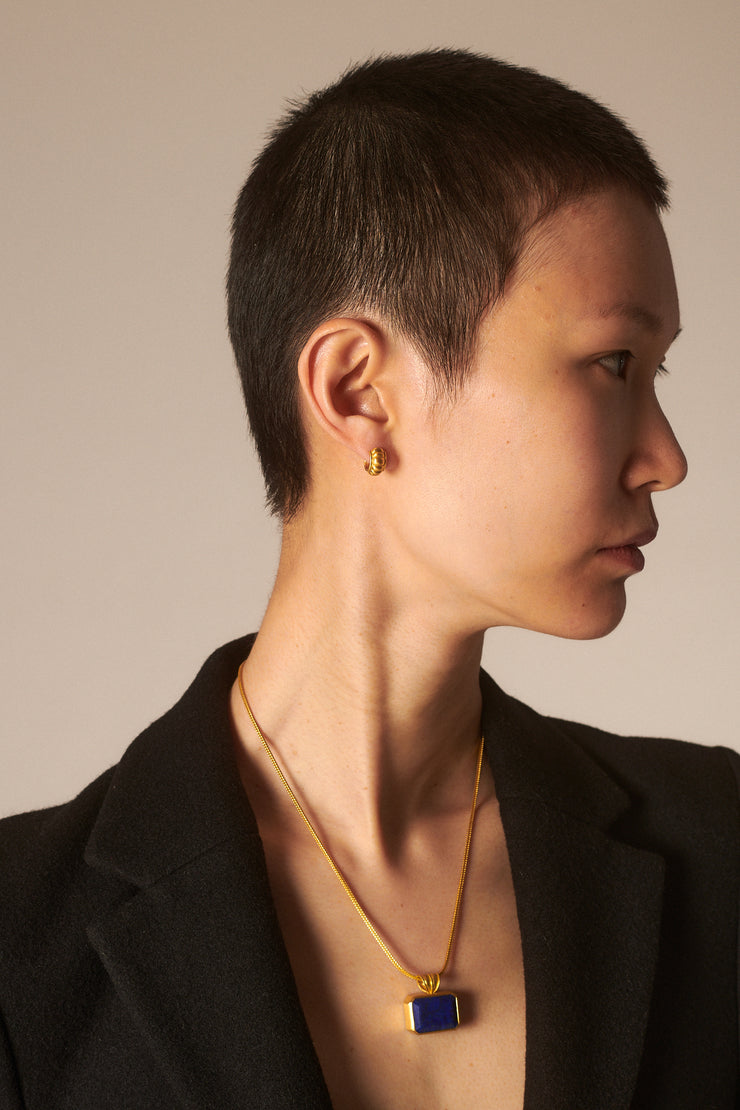 PROUNIS Melon Huga Hoop Earrings - Desert Vintage