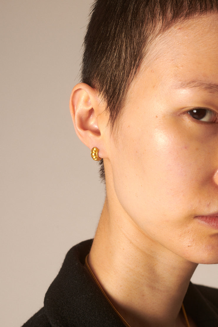 PROUNIS Melon Huga Hoop Earrings - Desert Vintage