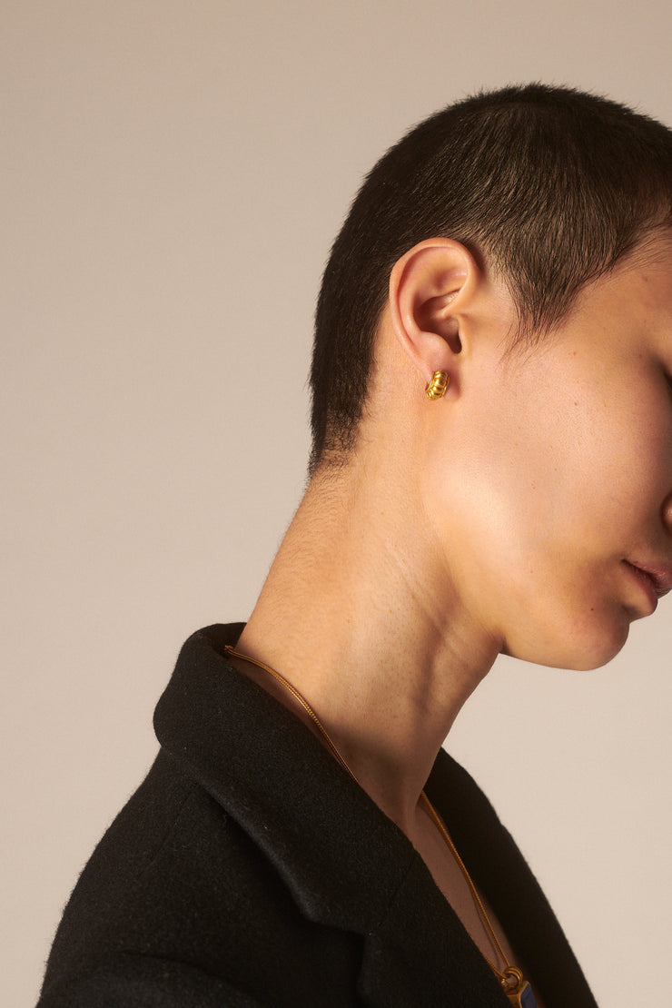 PROUNIS Melon Huga Hoop Earrings - Desert Vintage