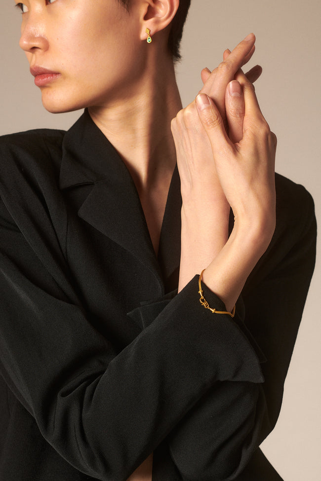 PROUNIS Duo Loop-in-Loop Chain Bracelet - Desert Vintage