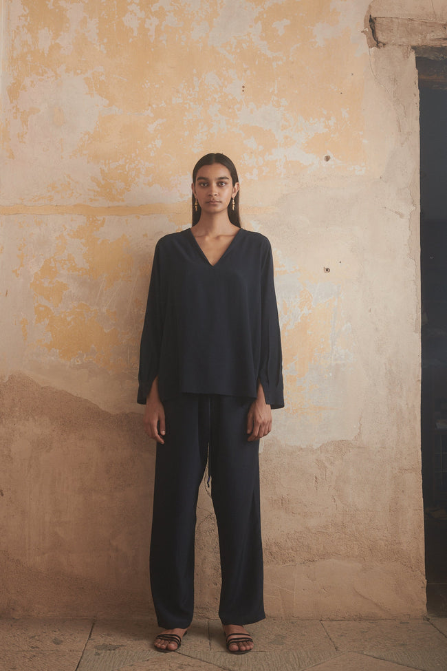 Ténéré Inés Pant in Midnight - Desert Vintage