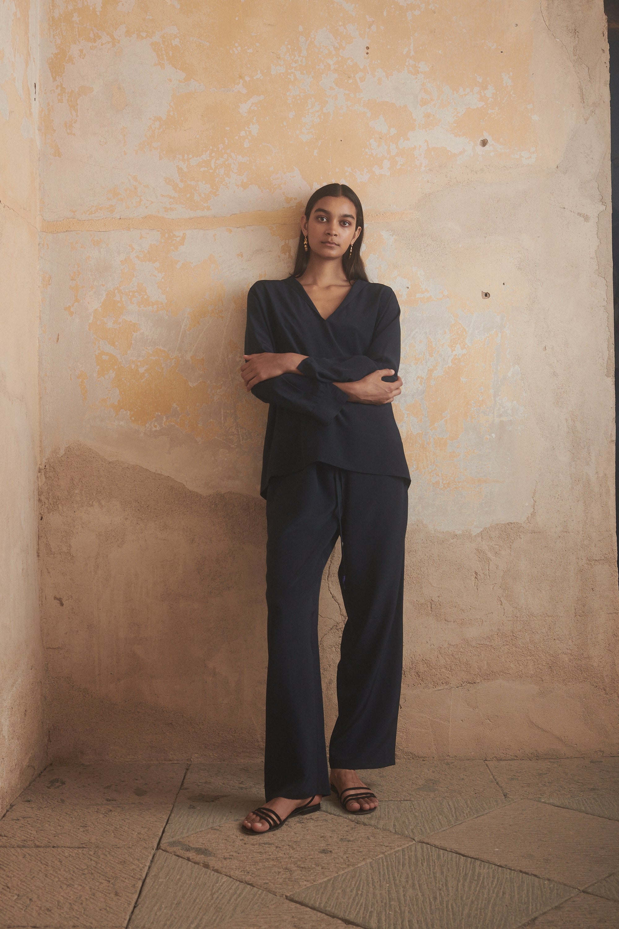 Ténéré Inés Pant in Midnight - Desert Vintage