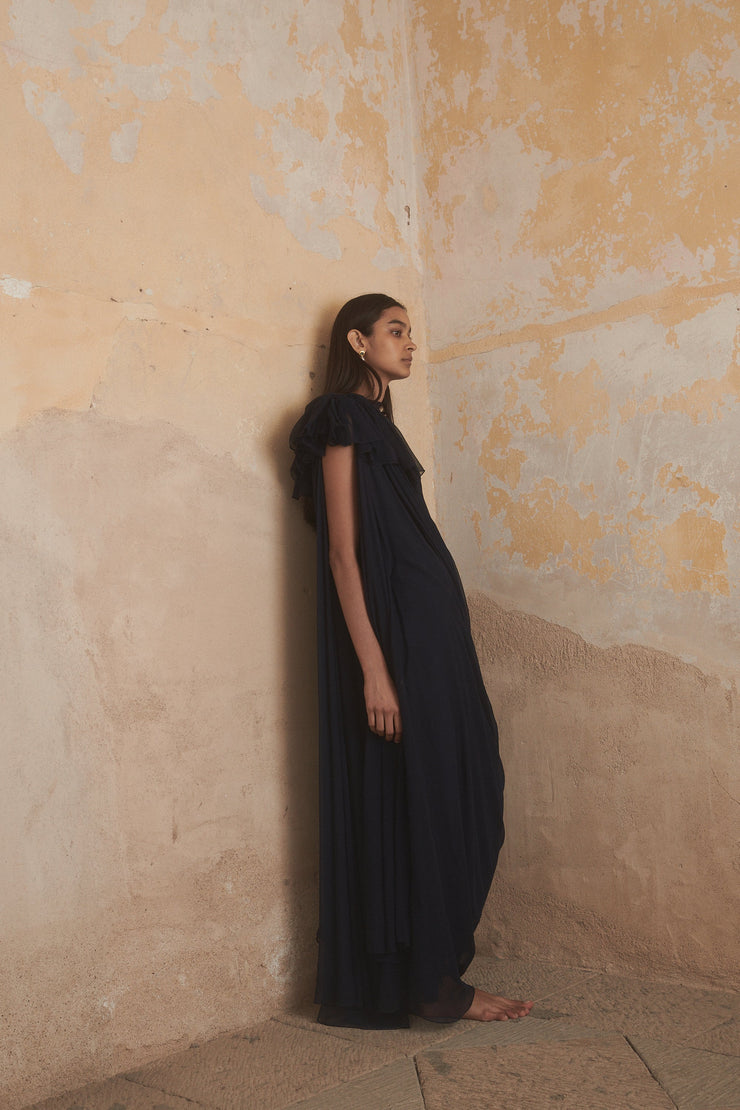 Ténéré Petra Dress in Midnight - Desert Vintage