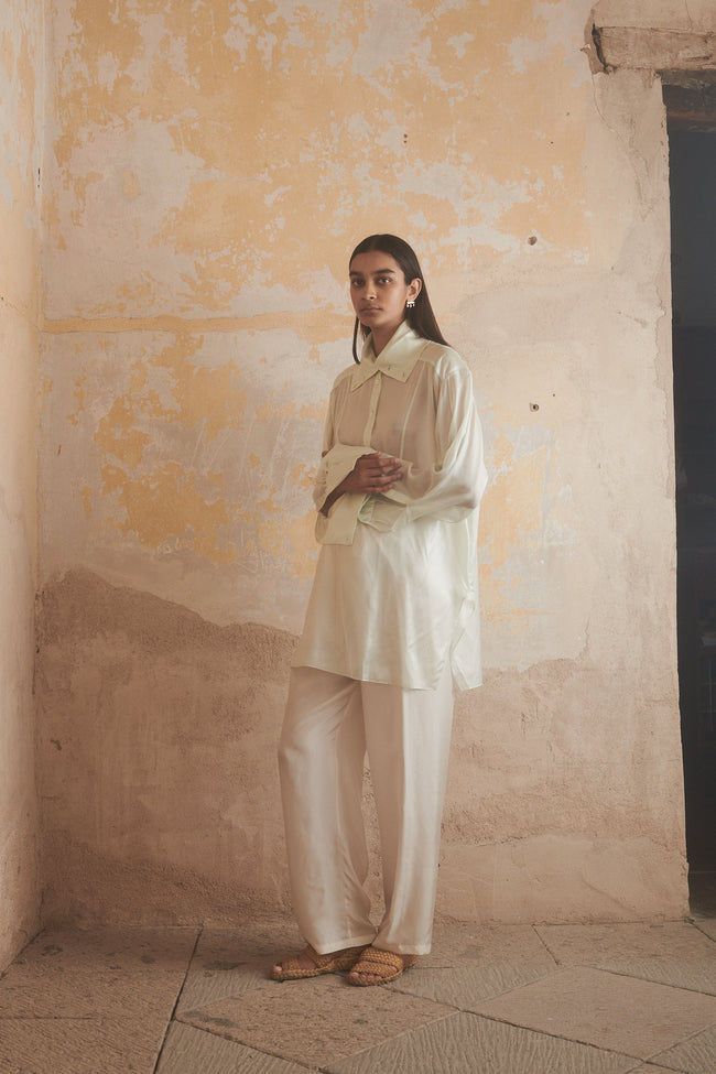 Ténéré Cyra Shirt in Sea Glass - Desert Vintage