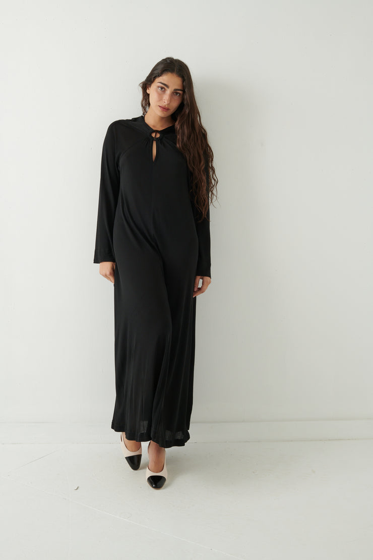 Jean Muir Black Caftan - Desert Vintage