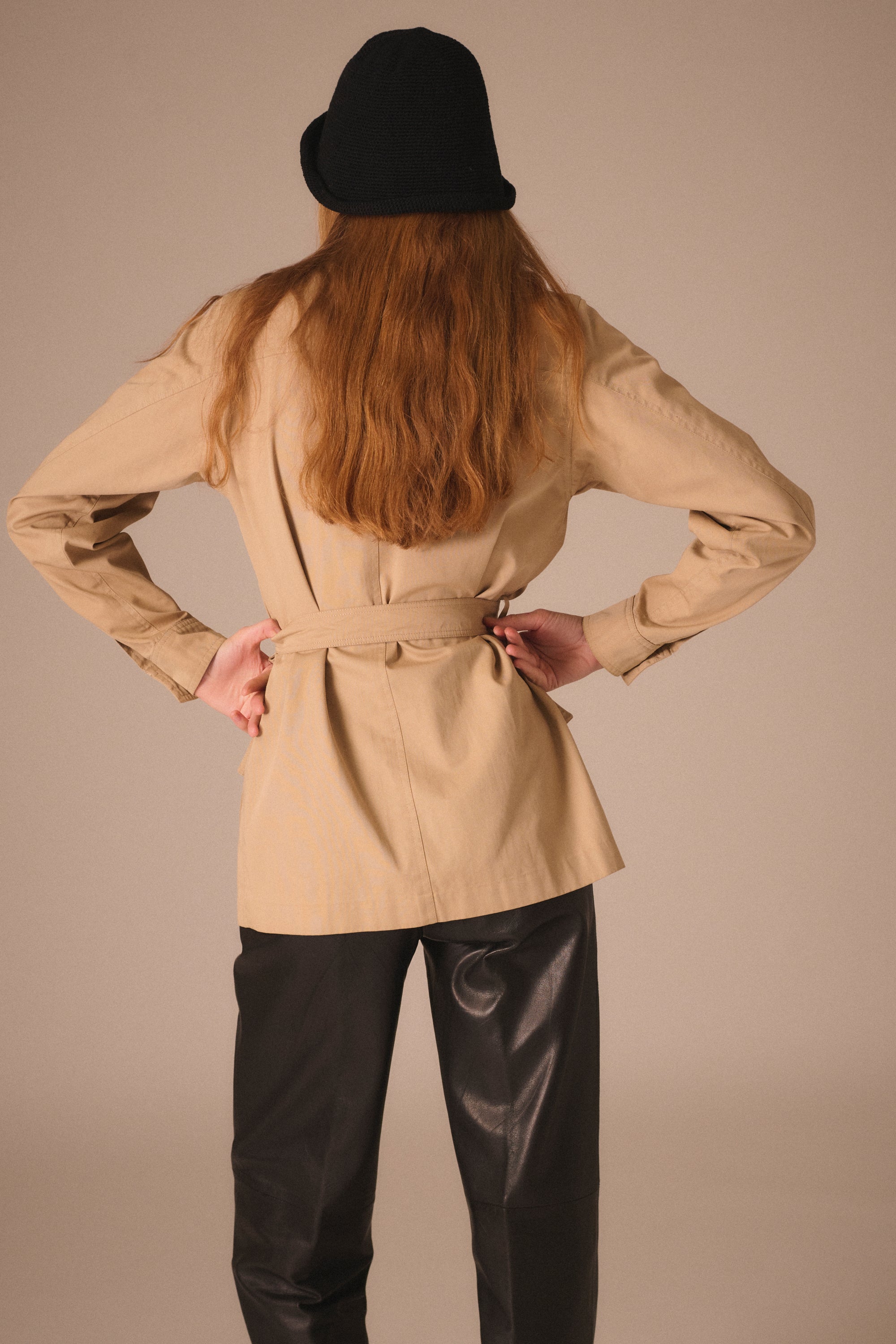 Ysl Khaki Safari Coat - Desert Vintage