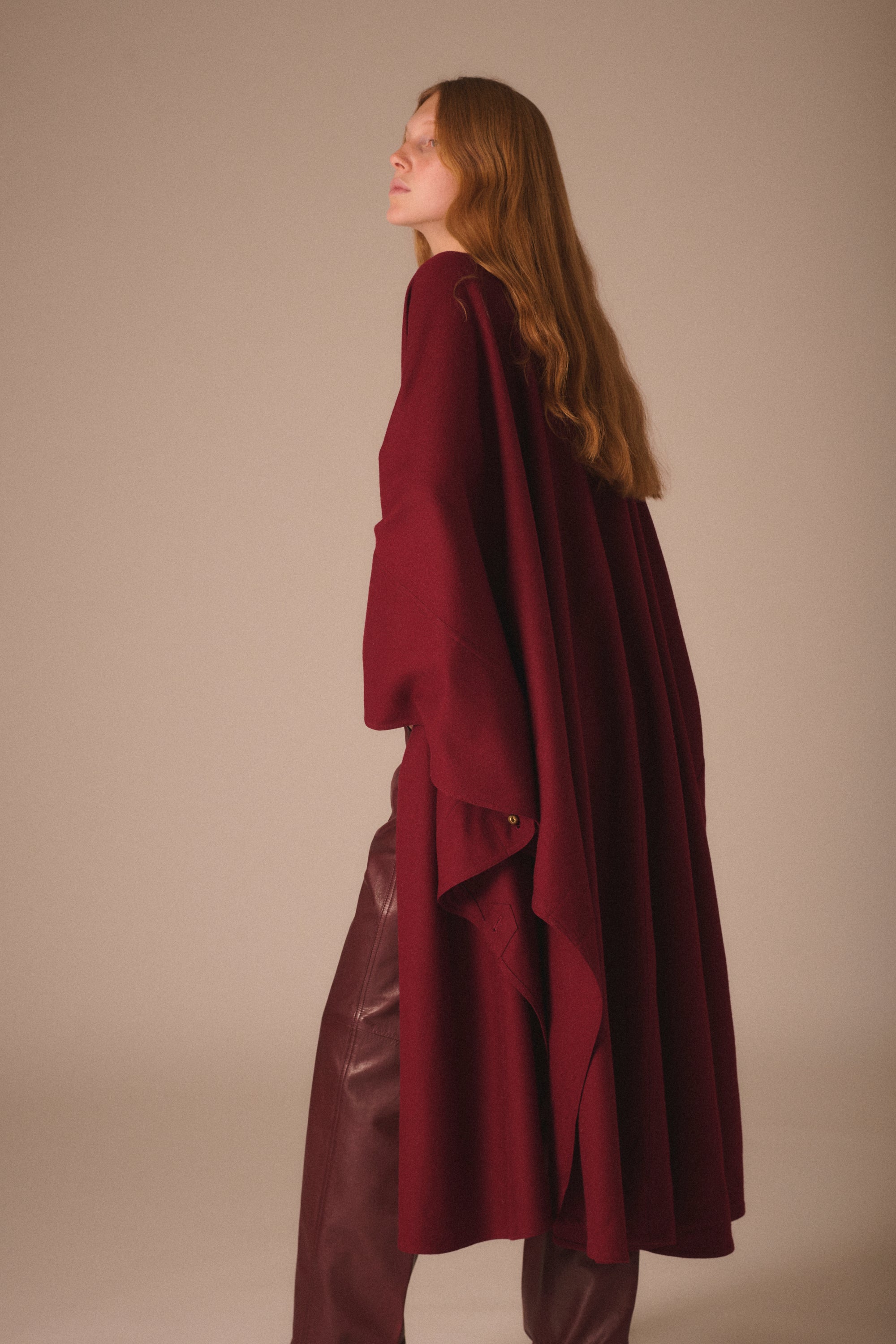 1970s Chloé Wool Cape - Desert Vintage