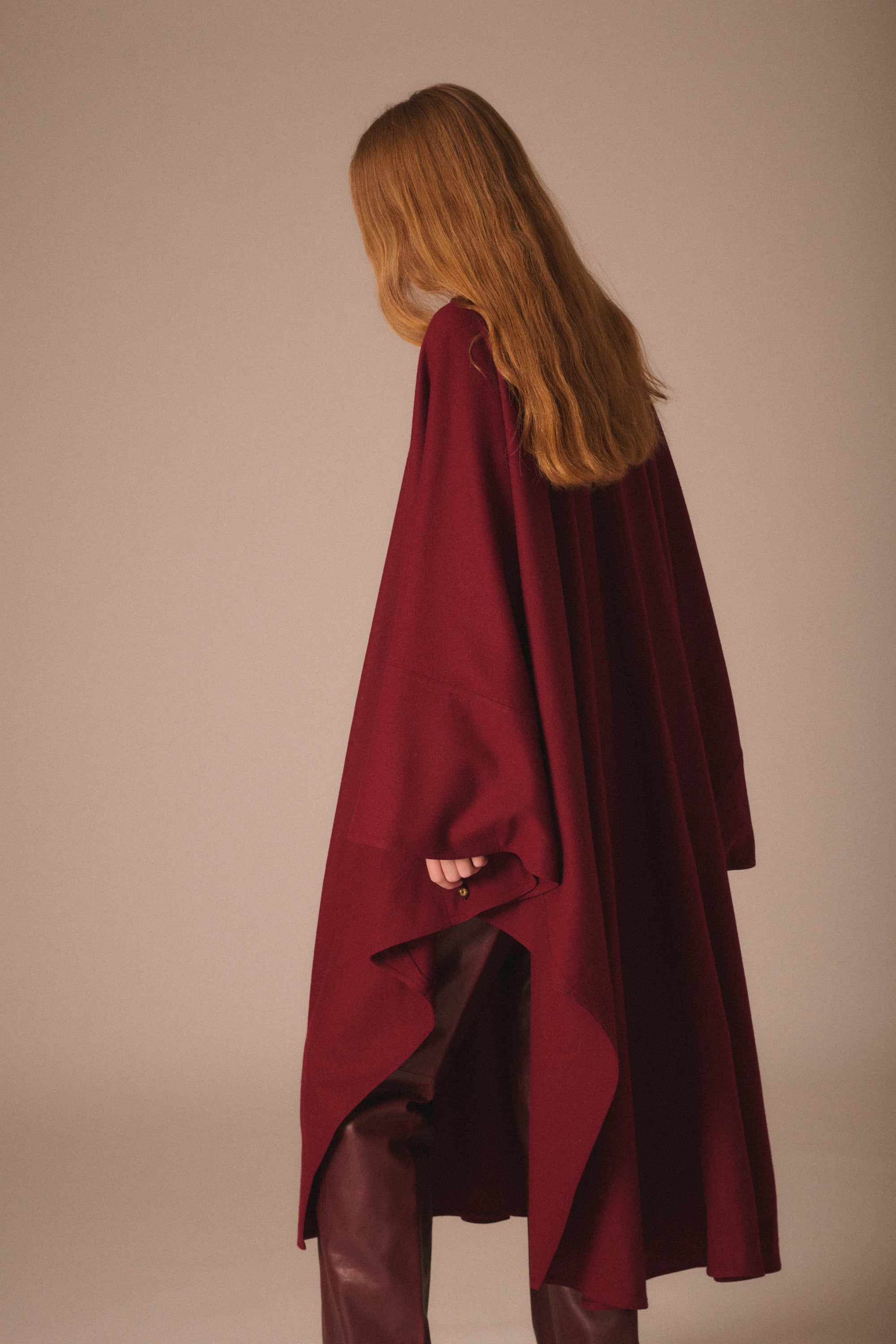 1970s Chloé Wool Cape - Desert Vintage